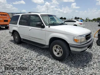 1998 Ford Explorer with VIN 1FMZU32X7WZB87549, listed as a Copart auction lot 60970165 with 186,022 mi miles and Salvage title. Bid and sale history available at DreamBid. Image 4.
