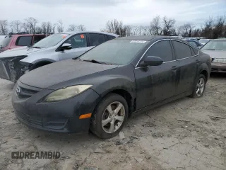 2011 Mazda Mazda6 i Sport with VIN 1YVHZ8BH9B5M01525, listed as a Copart auction lot 87016724 with 184,388 mi miles and Clean Title. Bid and sale history available at carsss.com. Image 1.