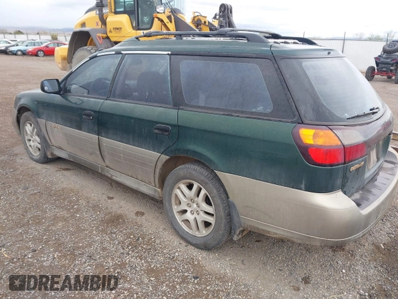 2000 Subaru Legacy Outback with VIN 4S3BH6758Y7624248, listed as a IAAI auction lot 42151258 with 206,654 mi miles and . Bid and sale history available at DreamBid. Image 3.