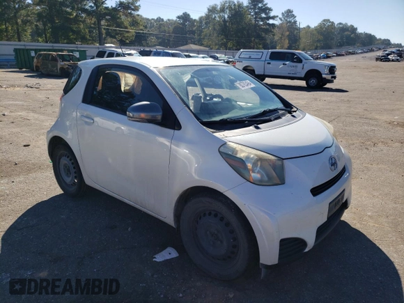 2012 Scion iQ with VIN JTNJJXB00CJ020346, listed as a Copart auction lot 80783494 with 142,577 mi miles and Salvage Title. Bid and sale history available at carsss.com. Image 4.