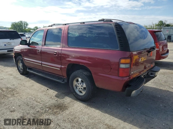 2003 Chevrolet Suburban LT z VIN 1GNFK16Z03J136568, wystawiony jako Copart lot #58580575 z przebiegiem 199 188 mil mil oraz Czysty tytuł • Clean title. Historia ofert i sprzedaży dostępna na DreamBid. Obrazek 2.