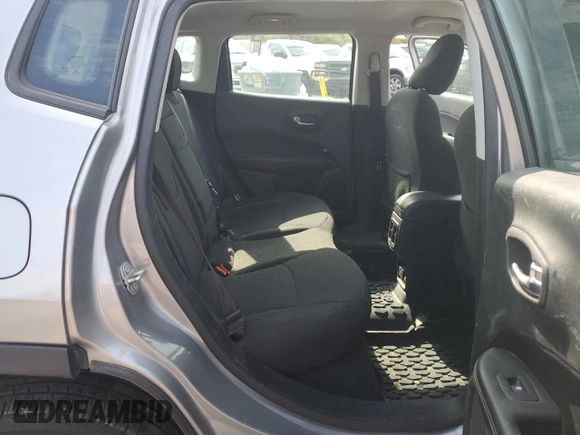 2019 Jeep Compass Sport with VIN 3C4NJDAB4KT775160, listed as a Copart auction lot 48569715 with 193,388 mi miles and Salvage title. Bid and sale history available at DreamBid. Image 11.