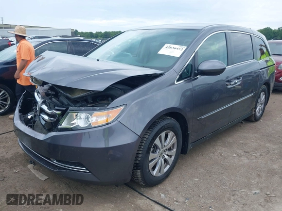 2015 Honda Odyssey EX with VIN 5FNRL5H48FB126247, listed as a IAAI auction lot 42836412 with 54,548 mi miles and . Bid and sale history available at DreamBid. Image 18.