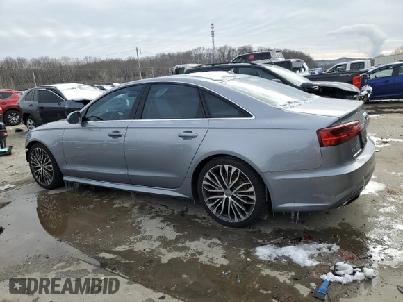 2016 Audi A6 2.0T Premium Plus with VIN WAUDFAFC1GN016807, listed as a Copart auction lot 44790135 with 122,540 mi miles and Salvage Title. Bid and sale history available at carsss.com. Image 2.