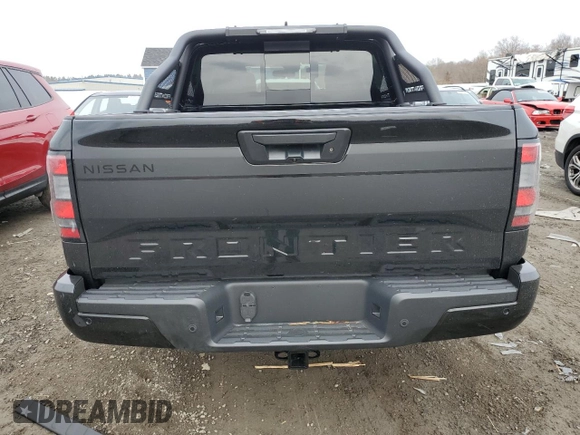 2024 Nissan Frontier SV with VIN 1N6ED1EK7RN631464, listed as a Copart auction lot 47051115 with 10 mi miles and Salvage title. Bid and sale history available at DreamBid. Image 6.