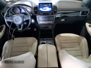 2018 Mercedes-Benz GLS 63 AMG with VIN 4JGDF7FE9JB035729, listed as a Copart auction lot 63685195 with 89,958 mi miles and Salvage title. Bid and sale history available at DreamBid. Image 8.