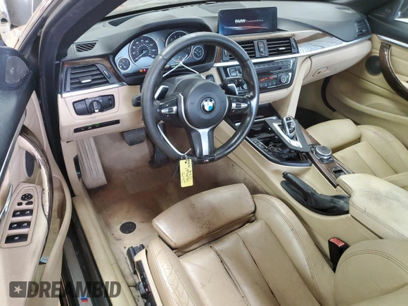 2015 BMW 4 Series 435i with VIN WBA3T3C57FP939737, listed as a Copart auction lot 48947235 with 143,511 mi miles and Clean Title. Bid and sale history available at carsss.com. Image 8.