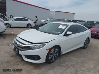2018 Honda Civic Sedan EX-T with VIN JHMFC1F33JX037978, listed as a IAAI auction lot 41746057 with 50,480 mi miles. Bid and sale history available at carsss.com. Image 2.