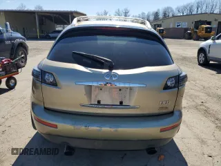 2005 Infiniti FX with VIN JNRAS08W15X203761, listed as a Copart auction lot 51369915 with 149,513 mi miles and Clean Title. Bid and sale history available at carsss.com. Image 6.