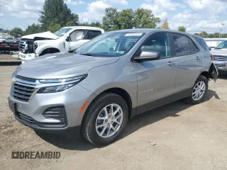 2023 Chevrolet Equinox LS with VIN 3GNAX5EG5PL208396, listed as a Copart auction lot 79650794 with 11,819 mi miles and Salvage title. Bid and sale history available at DreamBid. Image 1.