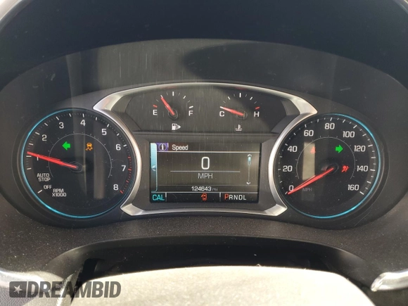 2018 Chevrolet Malibu LT with VIN 1G1ZD5ST8JF167729, listed as a Copart auction lot 51373895 with 124,643 mi miles and Salvage Title. Bid and sale history available at DreamBid. Image 9.
