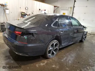 2021 Volkswagen Passat 2.0T R-Line with VIN 1VWMA7A36MC015992, listed as a Copart auction lot 88204775 with 44,852 mi miles and Salvage Title. Bid and sale history available at carsss.com. Image 3.