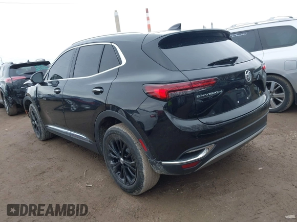 2022 Buick Envision Preferred with VIN LRBAZLR47ND126484, listed as a IAAI auction lot 41744049 with 15,130 mi miles and . Bid and sale history available at carsss.com. Image 3.