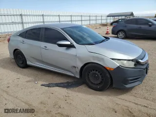 2016 Honda Civic Sedan LX with VIN 19XFC2F57GE202545, listed as a Copart auction lot 53716305 with 206,424 mi miles and Salvage Title. Bid and sale history available at carsss.com. Image 4.