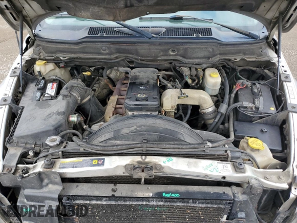 2005 Dodge Ram 2500 SLT with VIN 3D7KS28C65G848843, listed as a Copart auction lot 79285634 with 258,674 mi miles and Salvage Title. Bid and sale history available at carsss.com. Image 11.