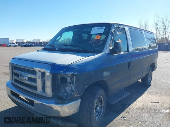 2008 Ford Econoline Passenger XL with VIN 1FBNE31L88DA20555, listed as a IAAI auction lot 38737871 with 118,265 mi miles. Bid and sale history available at carsss.com. Image 6.