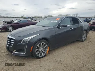 2016 Cadillac CTS Luxury Collection AWD with VIN 1G6AX5SX7G0128465, listed as a Copart auction lot 51689245 with Not provided miles and Salvage title. Bid and sale history available at DreamBid. Image 1.