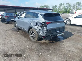 2024 Kia Sportage EX with VIN 5XYK33DF3RG185488, listed as a IAAI auction lot 42345457 with 33,926 mi miles and . Bid and sale history available at DreamBid. Image 3.