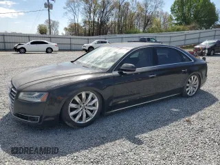 2016 Audi A8 L 3.0T with VIN WAU34AFD3GN012008, listed as a Copart auction lot 50212195 with 174,527 mi miles and Clean Title. Bid and sale history available at carsss.com. Image 1.