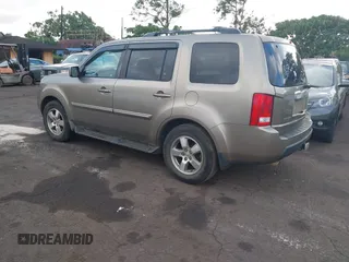 2009 Honda Pilot EX with VIN 5FNYF48499B016714, listed as a IAAI auction lot 41860249 with 143,353 mi miles and . Bid and sale history available at DreamBid. Image 3.