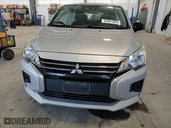 2021 Mitsubishi Mirage ES z VIN ML32AUHJ7MH006642, wystawiony jako Copart lot #53401525 z przebiegiem 87 454 mil mil oraz Szkoda całkowita • Salvage title. Historia ofert i sprzedaży dostępna na DreamBid. Obrazek 12.