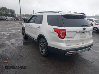 2016 Ford Explorer Platinum with VIN 1FM5K8HTXGGA60880, listed as a IAAI auction lot 41972719 with 113,081 mi miles and . Bid and sale history available at DreamBid. Image 3.