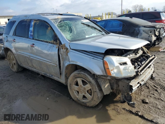 2006 Chevrolet Equinox LT with VIN 2CNDL73F266015404, listed as a Copart auction lot 46127325 with 0 mi miles and Salvage Title. Bid and sale history available at carsss.com. Image 4.