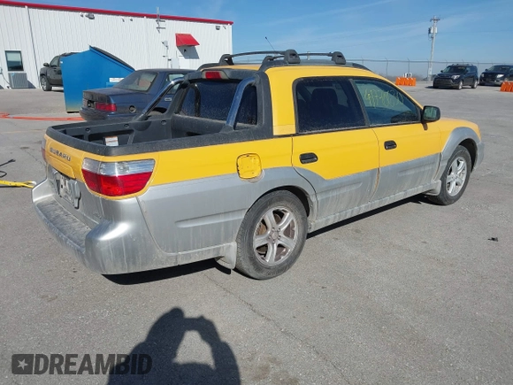 2003 Subaru Baja Special Sports с VIN 4S4BT62C136114659, выставлен на аукционе IAAI как лот 41778630 с пробегом 328 708 миль миль и . История ставок и продаж доступна на DreamBid. Изображение 4.