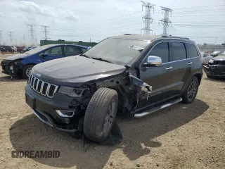 2019 Jeep Grand Cherokee Limited with VIN 1C4RJFBG2KC693642, listed as a Copart auction lot 56968105 with 73,726 mi miles and Salvage title. Bid and sale history available at DreamBid. Image 1.