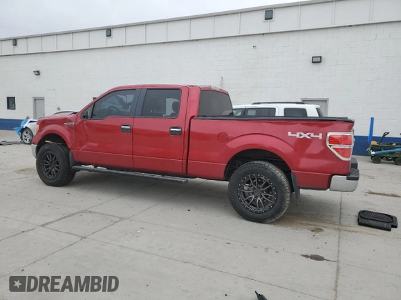 2010 Ford F-150 XL with VIN 1FTFW1EV9AFB54028, listed as a Copart auction lot 44244155 with 158,050 mi miles and Salvage Title. Bid and sale history available at carsss.com. Image 2.