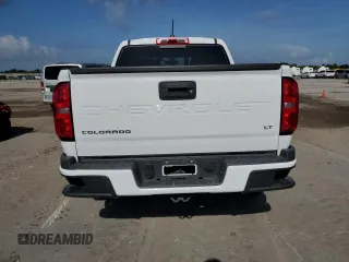 2021 Chevrolet Colorado 2WD LT with VIN 1GCGSCEA5M1132943, listed as a Copart auction lot 68613474 with 50,489 mi miles and Salvage Title. Bid and sale history available at carsss.com. Image 6.