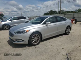 2017 Ford Fusion SE with VIN 3FA6P0HD9HR383399, listed as a Copart auction lot 60446255 with 129,594 mi miles and Clean title. Bid and sale history available at DreamBid. Image 1.