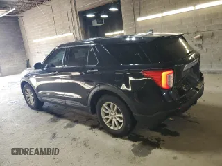 2021 Ford Explorer with VIN 1FMSK8BB6MGA08077, listed as a Copart auction lot 82614854 with 43,278 mi miles and Salvage Title. Bid and sale history available at carsss.com. Image 2.