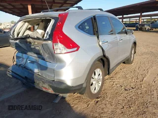 2013 Honda CR-V EX-L with VIN 5J6RM3H73DL031448, listed as a IAAI auction lot 42058218 with 132,137 mi miles and . Bid and sale history available at DreamBid. Image 4.