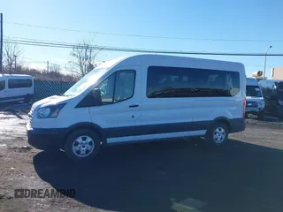 2018 Ford Transit Passenger XL with VIN 1FBZX2CM8JKA52497, listed as a IAAI auction lot 41553720 with 81,714 mi miles. Bid and sale history available at carsss.com. Image 14.