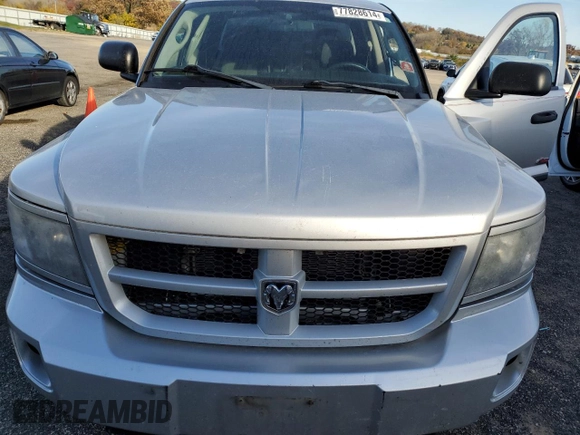 2008 Dodge Dakota with VIN 1D7HW78N78S598393, listed as a Copart auction lot 77828614 with 173,080 mi miles and Non repairable. Bid and sale history available at DreamBid. Image 11.