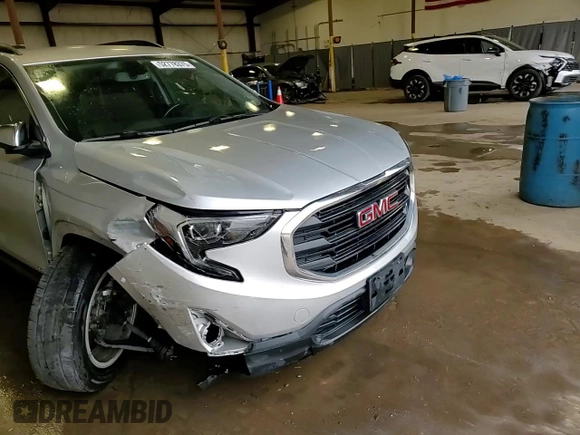 2019 GMC Terrain SLE with VIN 3GKALTEV7KL285727, listed as a Copart auction lot 52778375 with 40,533 mi miles and Salvage Title. Bid and sale history available at DreamBid. Image 15.