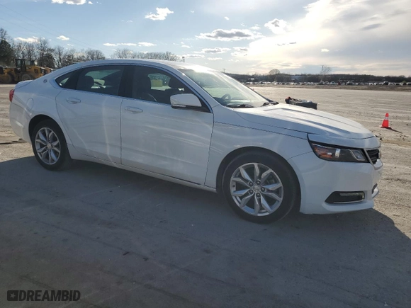 2019 Chevrolet Impala LT with VIN 1G11Z5SAXKU132023, listed as a Copart auction lot 50607955 with NaN miles and Clean Title. Bid and sale history available at carsss.com. Image 4.