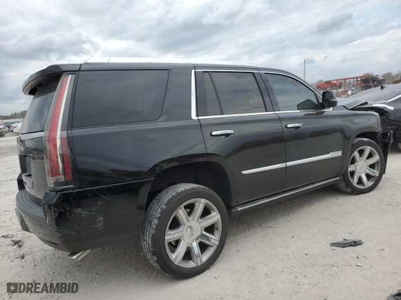 2020 Cadillac Escalade Premium Luxury with VIN 1GYS3CKJ6LR130642, listed as a Copart auction lot 48387515 with 74,707 mi miles and Salvage Title. Bid and sale history available at carsss.com. Image 3.