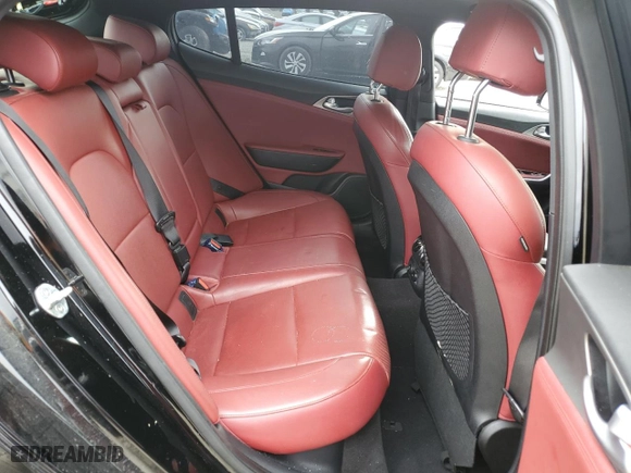 2019 Kia Stinger GT with VIN KNAE35LCXK6052653, listed as a Copart auction lot 87484244 with 158,319 mi miles and Salvage Title. Bid and sale history available at carsss.com. Image 11.