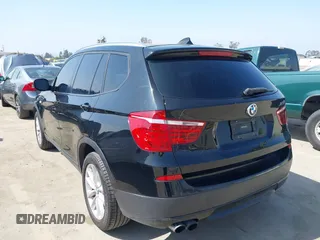 2013 BMW X3 xDrive28i with VIN 5UXWX9C5XD0A27165, listed as a IAAI auction lot 42052413 with 104,926 mi miles and . Bid and sale history available at DreamBid. Image 3.