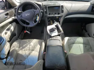 2008 Infiniti G35 with VIN JNKBV61E78M219788, listed as a Copart auction lot 48620814 with Not Provided miles and Salvage Title. Bid and sale history available at DreamBid. Image 8.