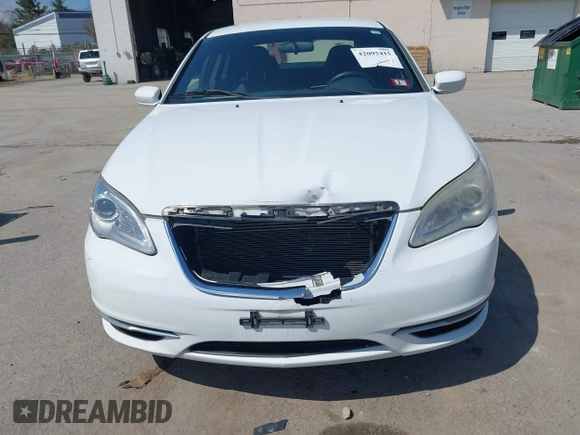 2012 Chrysler 200 LX with VIN 1C3CCBAB3CN204447, listed as a IAAI auction lot 42095415 with 141,911 mi miles. Bid and sale history available at carsss.com. Image 6.