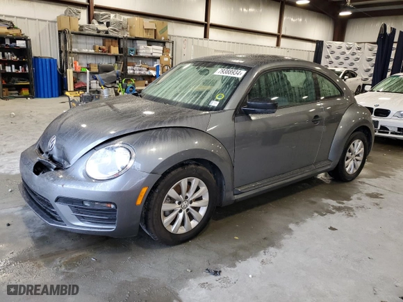 2018 Volkswagen Beetle S with VIN 3VWFD7AT0JM701357, listed as a Copart auction lot 79388934 with 71,036 mi miles and Salvage Title. Bid and sale history available at carsss.com. Image 1.