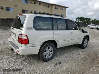 2002 Lexus LX 470 with VIN JTJHT00W523518148, listed as a Copart auction lot 73061974 with 273,355 mi miles and Clean Title. Bid and sale history available at carsss.com. Image 3.