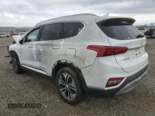 2019 Hyundai Santa Fe Ultimate with VIN 5NMS5CAA1KH073559, listed as a Copart auction lot 46430165 with 0 mi miles and Salvage Title. Bid and sale history available at carsss.com. Image 2.