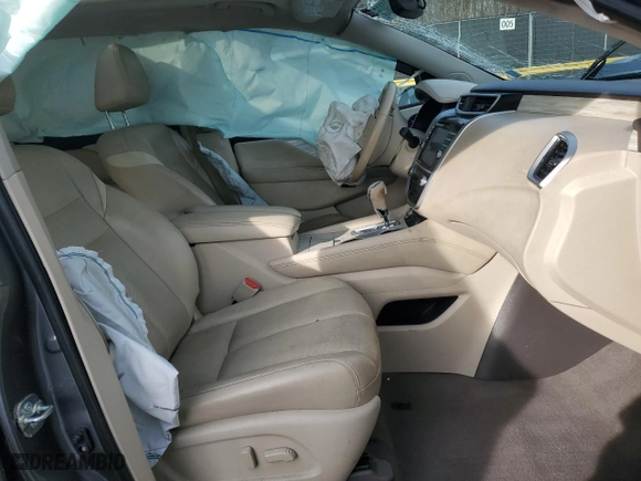 2016 Nissan Murano S with VIN 5N1AZ2MH2GN104231, listed as a Copart auction lot 45402905 with 0 mi miles and Salvage Title. Bid and sale history available at carsss.com. Image 7.