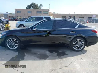 2018 Infiniti Q50 Sport with VIN JN1EV7AP6JM366702, listed as a IAAI auction lot 41852058 with 60,472 mi miles and . Bid and sale history available at carsss.com. Image 14.