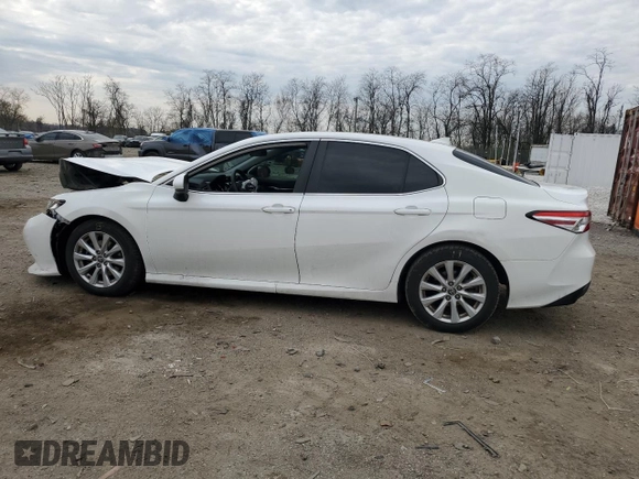 2020 Toyota Camry LE with VIN 4T1C11AKXLU376293, listed as a Copart auction lot 50432975 with 91,880 mi miles and Salvage Title. Bid and sale history available at carsss.com. Image 2.
