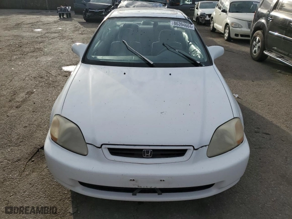 1998 Honda Civic EX with VIN 1HGEJ8247WL088040, listed as a Copart auction lot 86394604 with 273,838 mi miles and Salvage Title. Bid and sale history available at carsss.com. Image 5.